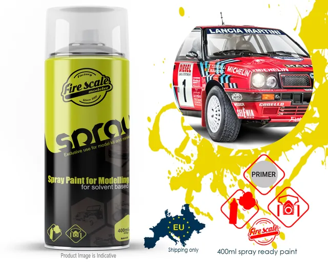 DMODELKITS Fire Scale Colors Sanremo Red Lancia Delta sprej 400ml