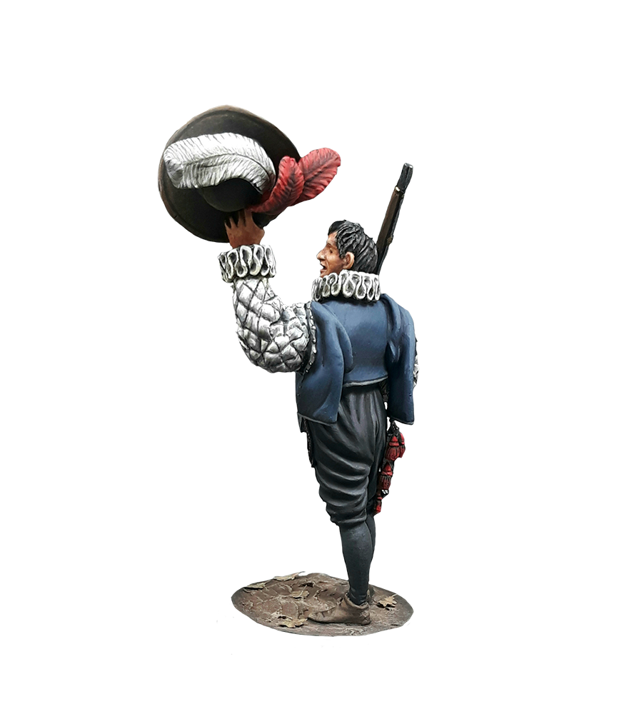 Olimp Models English Matchlock Musketeer 1588 figurka