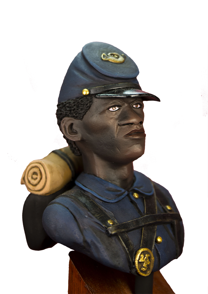 Olimp Models 54th Rgt. Colored Infantry 1864 busta