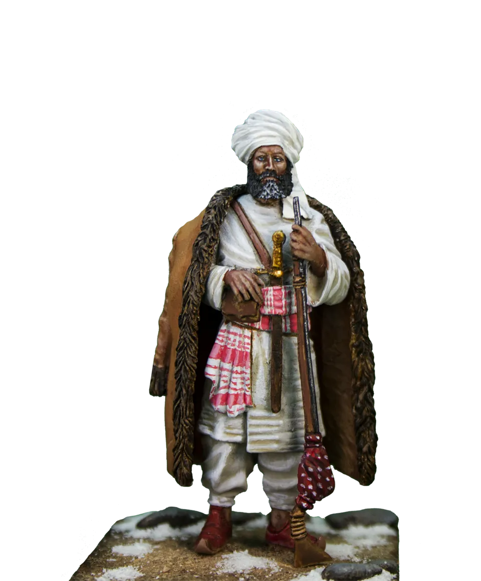 Olimp Models Afghan Warrior 1900 figurka bojovník