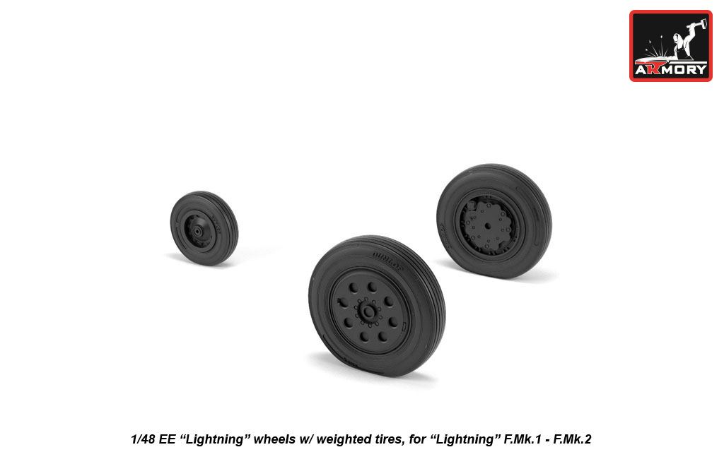 Armory Models 1/48 EE Lightning kola raná