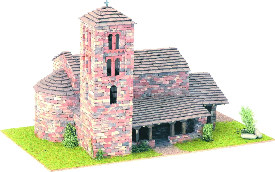 Domus Kits Románica 2 St. Joan de Caselles stavebnice románský kostel
