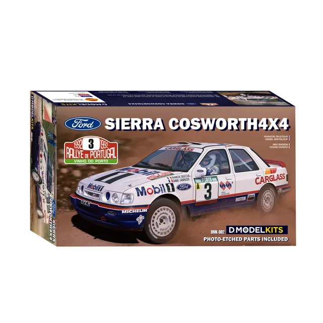 DMODELKITS Ford Sierra Cosworth 4x4 stavebnice 1/24 Rally Portugal