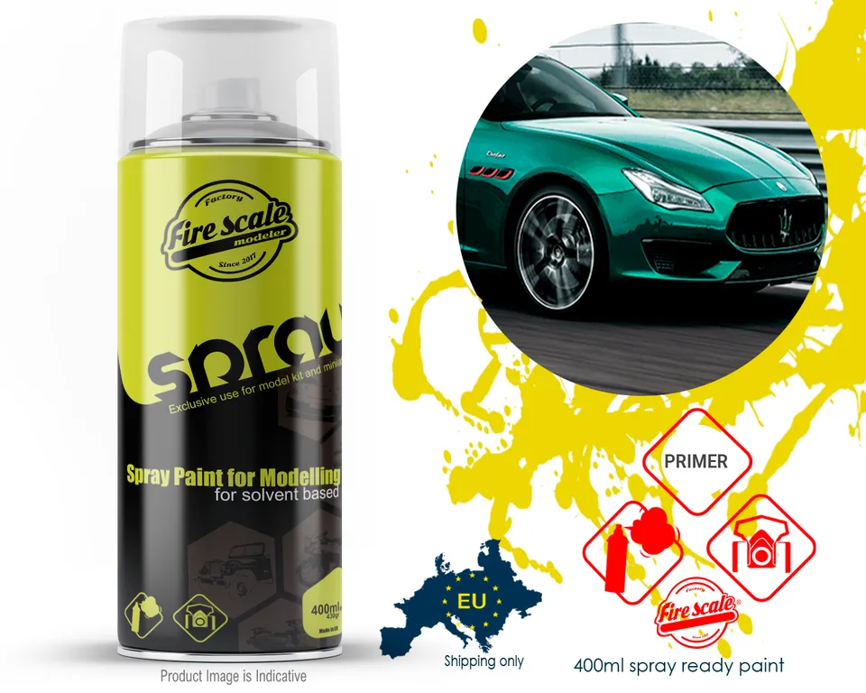 Fire Scale Colors Florest Green Maserati sprej 400 ml