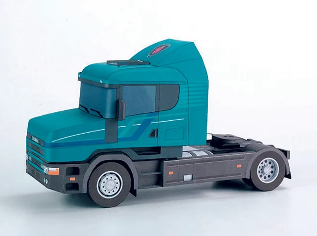 PK Graphica Scania T144 papírový model