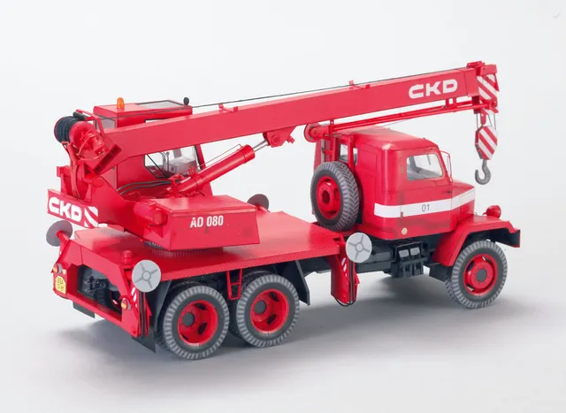 PK Graphica Praga V3S AD 080 SDH papírový model jeřáb