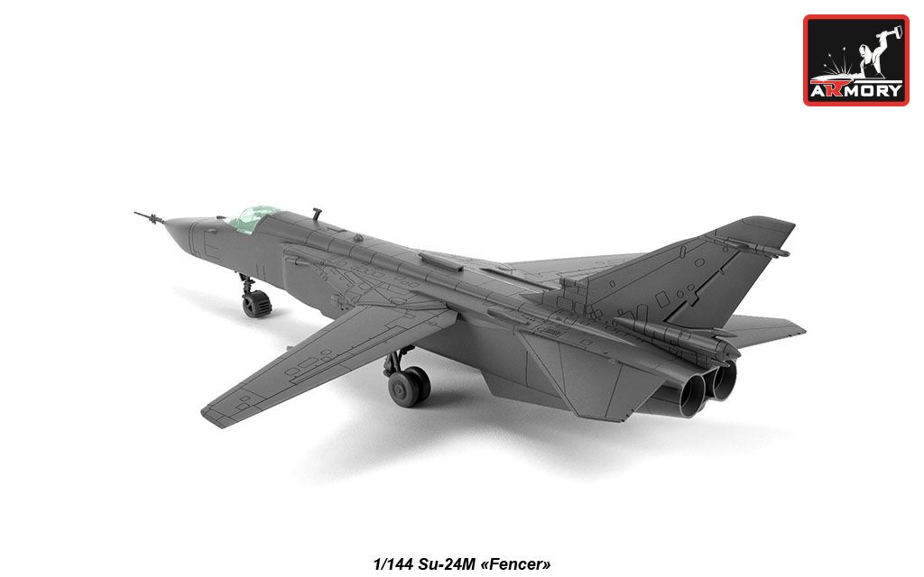 Armory Models Su-24M Fencer obtisky 1/144 zahraniční