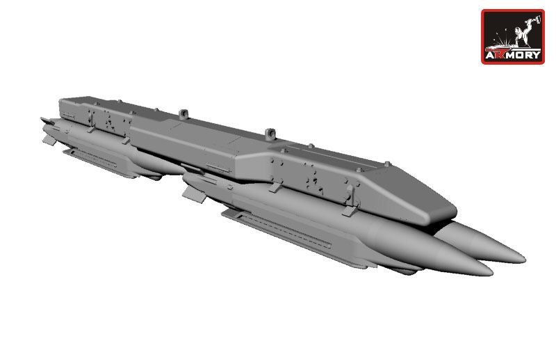 Armory Models 1/72 GBU-39 SDB pumy s BRU-61/A