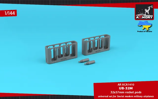Armory Models UB-32M raketnice 1/144 12 ks