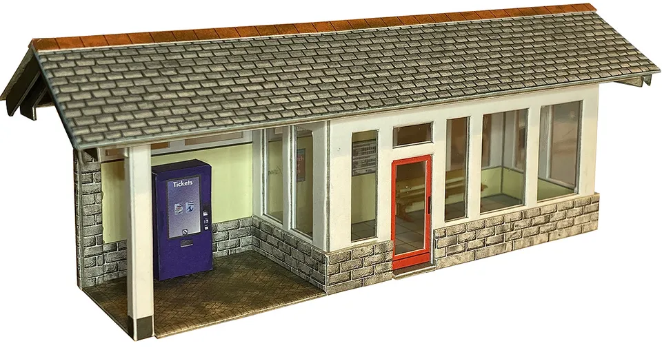 Metcalfe PN923 Modern Platform Shelter model N