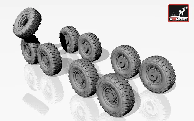 Armory Models LAV-25 1/72 kola 325/85 R16 XML