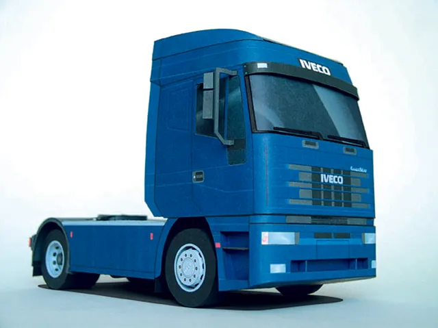 PK Graphica Iveco Eurostar papírový model tahač