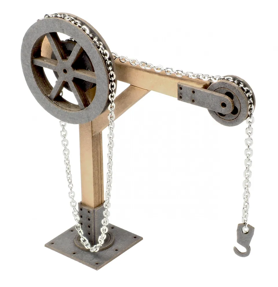 Metcalfe PO540 Goods Yard Crane papírový model H0