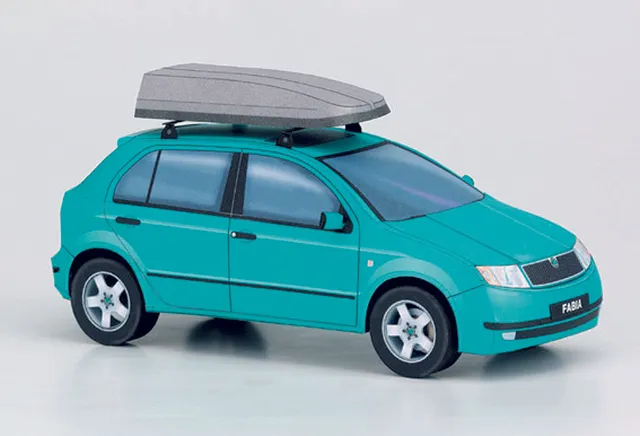 PK Graphica Škoda Fabia papírový model osobní auto