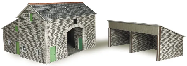 Metcalfe Manor Farm PO251 stodola 00/H0