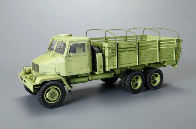 PK Graphica Praga V3S valník ČSLA papírový model armáda
