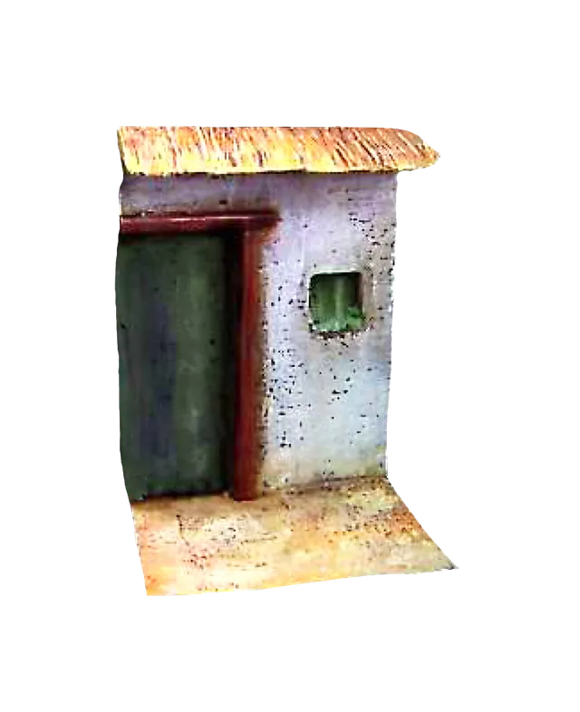 Olimp Models Western House Door 54 mm doplněk diorámatu