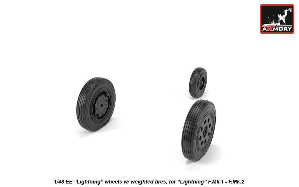 Armory Models 1/48 EE Lightning kola raná