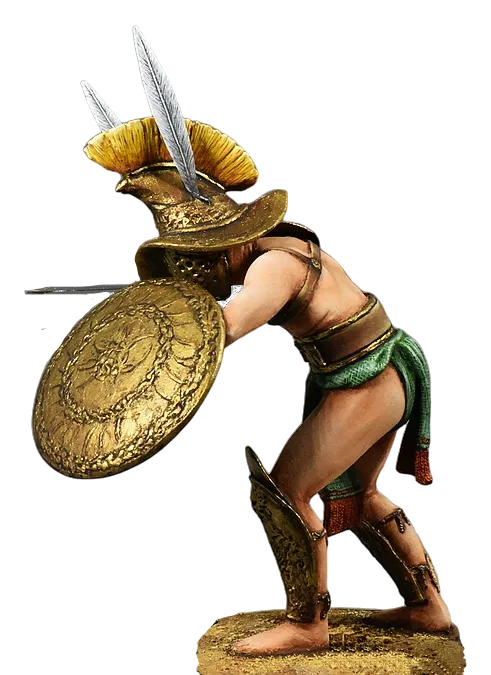 Olimp Models Thraex Gladiator figurka 54 mm