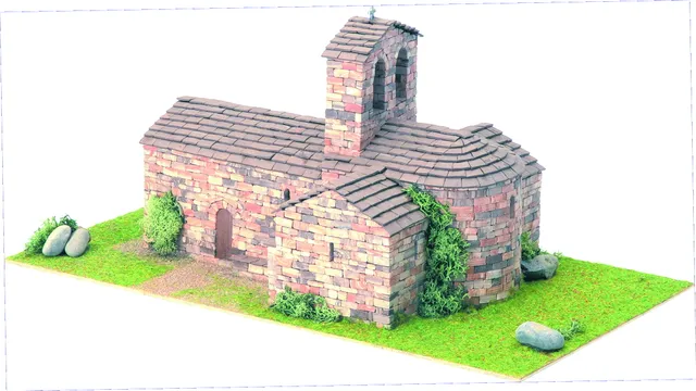 Domus Kits Románica 1 St. Pere d’Auira model kostela