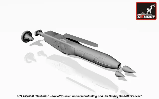 Armory Models UPAZ-M Sakhalin pod 1/72 tankovací