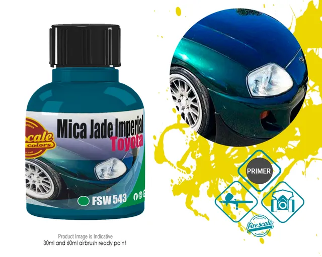 Fire Scale Modeler Mica Jade Imperial Toyota barva 30 ml