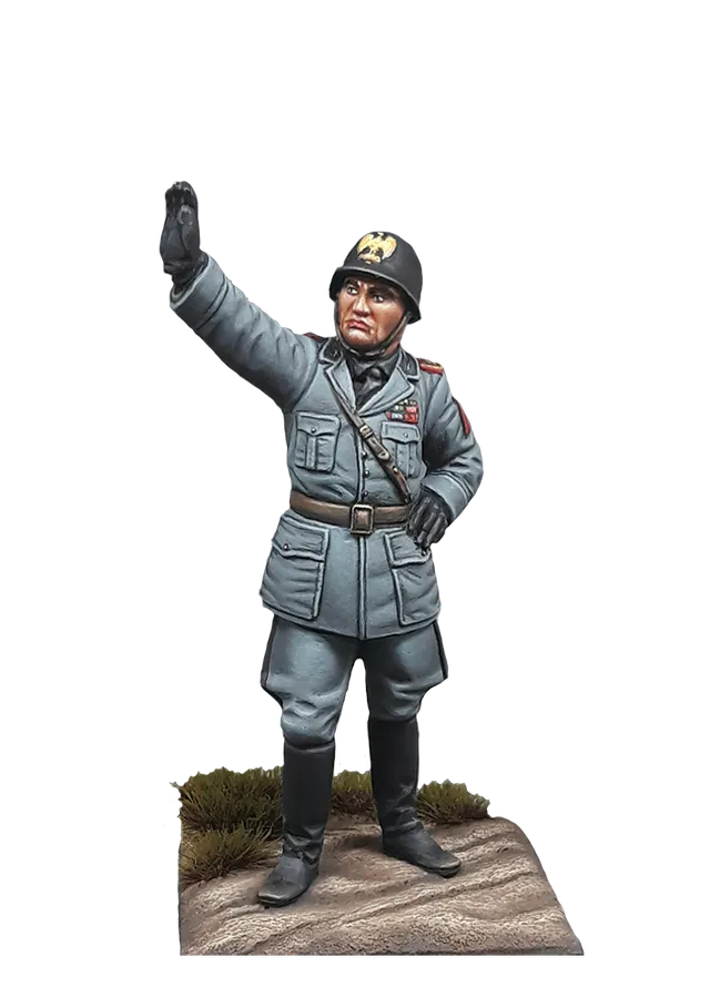 Olimp Models Benito Mussolini MVSN Roma 1938 busta