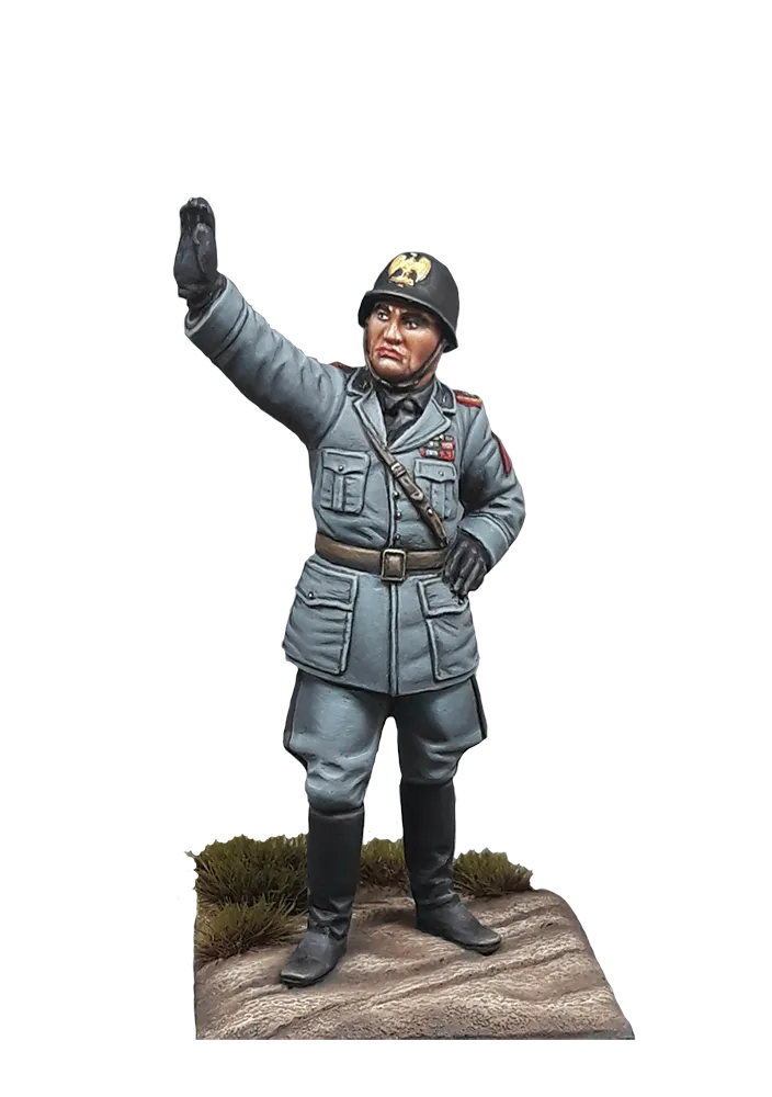 Olimp Models Benito Mussolini MVSN Roma 1938 busta