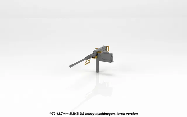 Armory Models 1/72 M2HB 12,7mm kulomet věžová verze