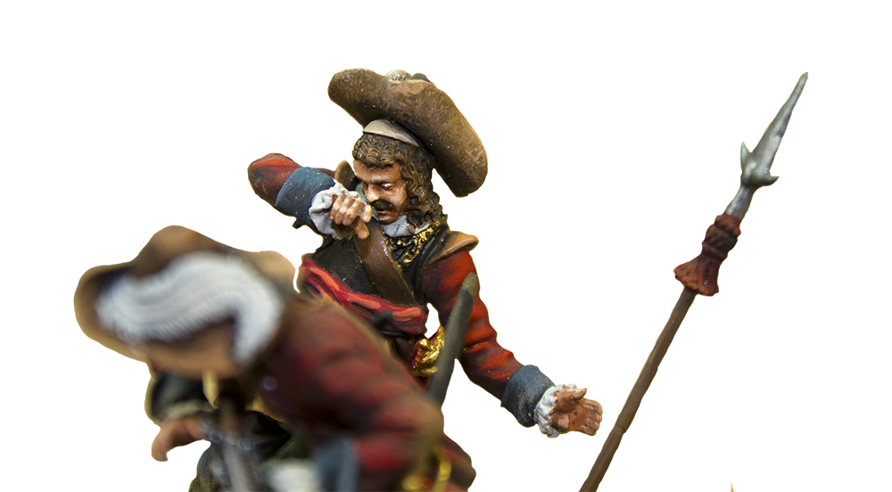 Olimp Models Officer Musketeer New Model Army busta
