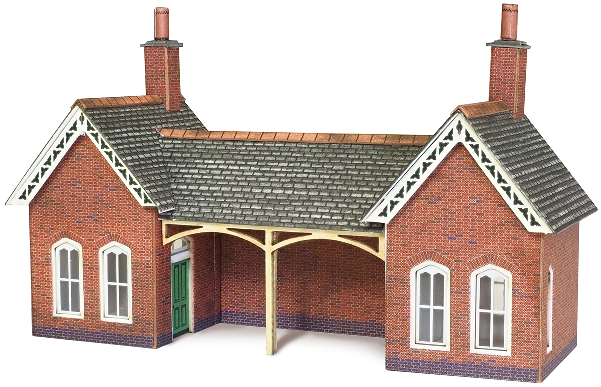 Metcalfe PN137 Country Station model N cihla