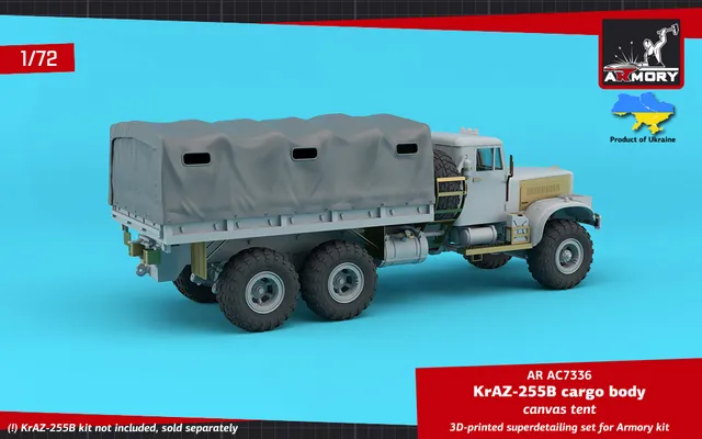 Armory Models 1/72 KrAZ-255B plachta nákladní
