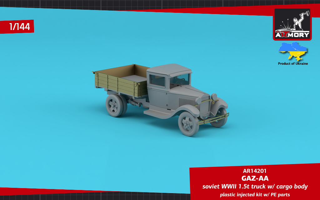 Armory Models GAZ-AA model auta 1/144 sovětský