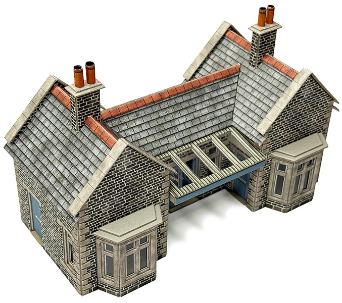 Metcalfe PO315 Little Cardleywick Station stavebnice 00