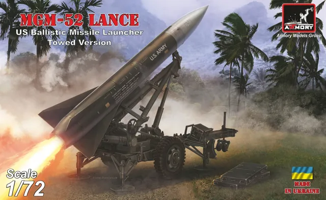 Armory Models MGM-52 Lance model rakety 1/72