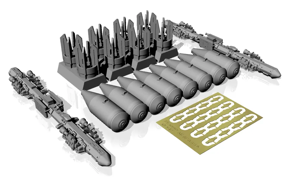 Armory Models MZBD-4UT 4x OFAB-100-120 výzbroj 1/48