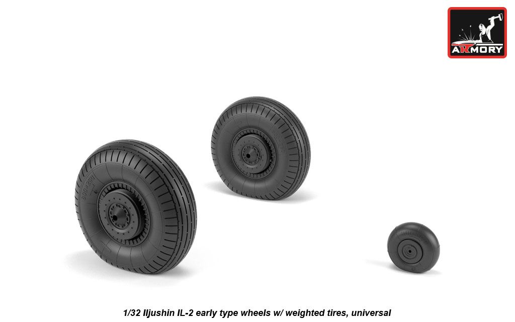 Armory Models IL-2 Bark early kola 1/32 zatížená