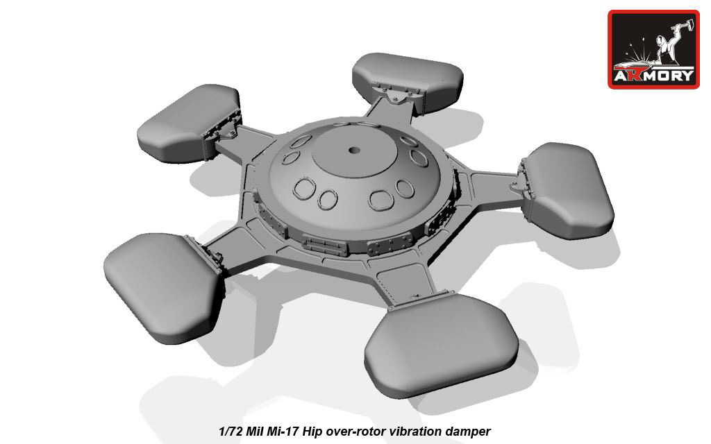 Armory Models Mi-8/Mi-17 Hip tlumič vibrací 1/72