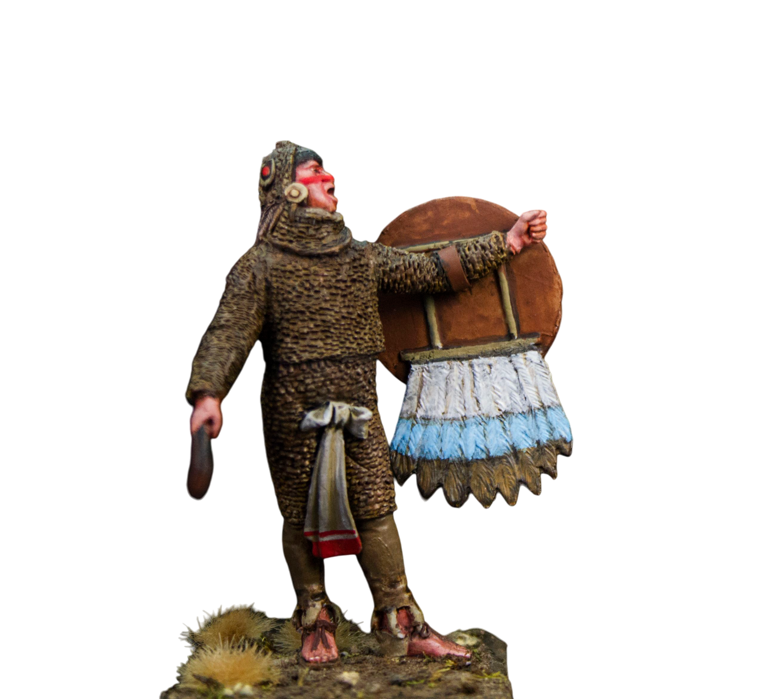Olimp Models Aztec Eagle Warrior XIV-XVI figurka 54 mm
