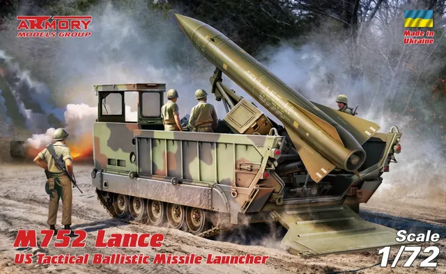 Armory Models M752 Lance 1/72 model odpalovače