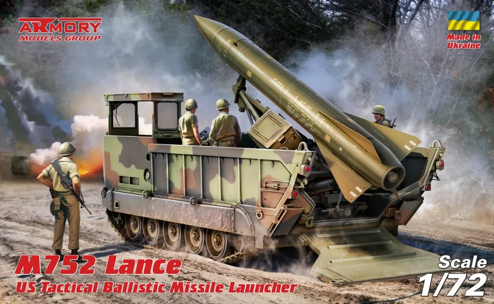 Armory Models M752 Lance 1/72 model odpalovače