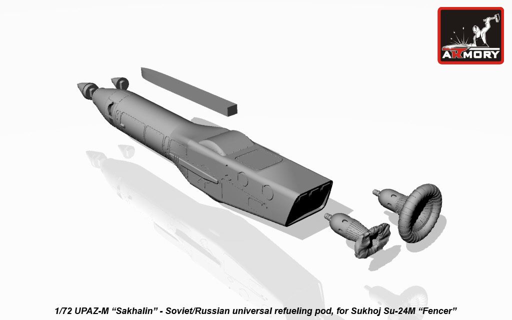 Armory Models UPAZ-M Sakhalin pod 1/72 tankovací