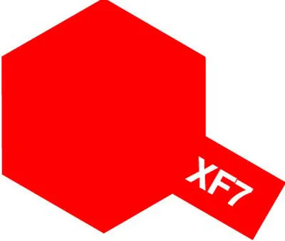 Fire Scale Flat Red XF07 barva ve spreji 400 ml matná