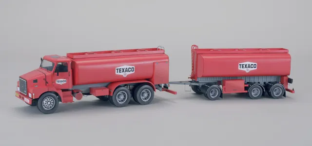 PK Graphica Volvo N10 Texaco laserové dezény doplňky