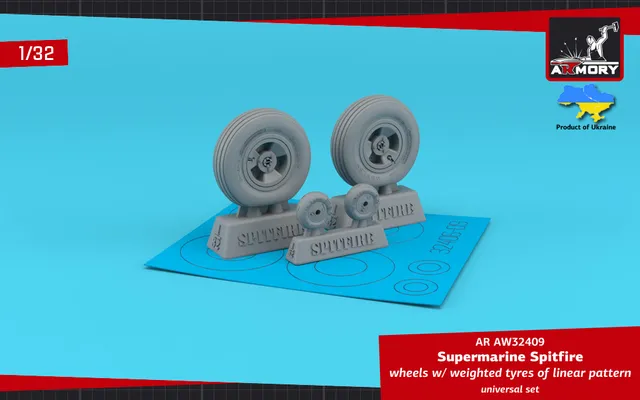 Armory Models 1/32 Spitfire kola 3paprskové