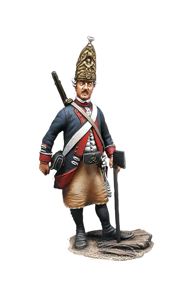 Olimp Models Pionieer 22nd Infantry Regiment Prussia 1756 figurka