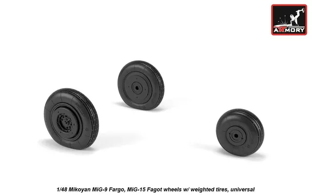 Armory Models MiG-9 Fargo MiG-15 Fagot kola 1/48 raná