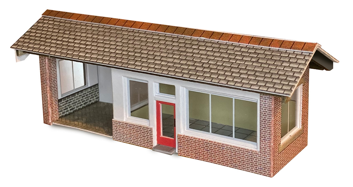 Metcalfe PN923 Modern Platform Shelter model N