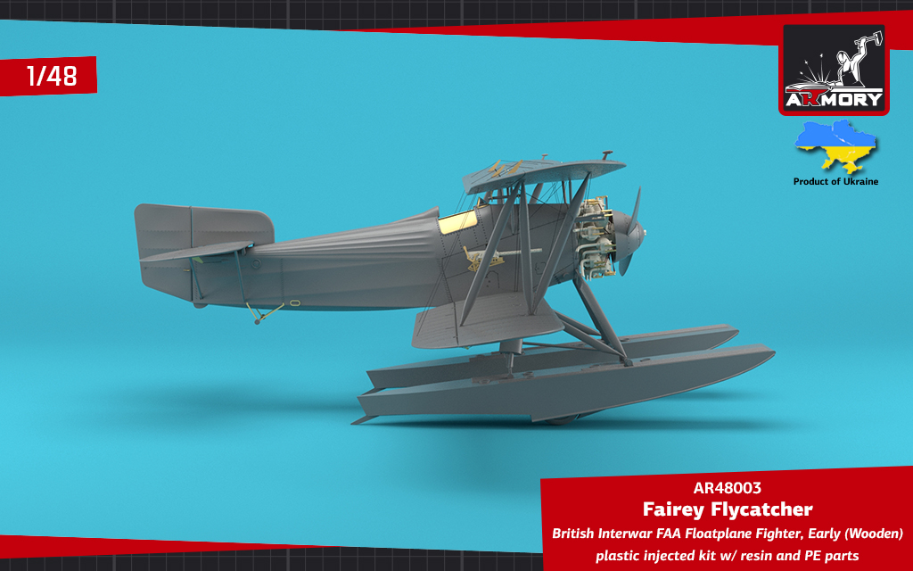 Armory Models Fairey Flycatcher 1/48 plovákový