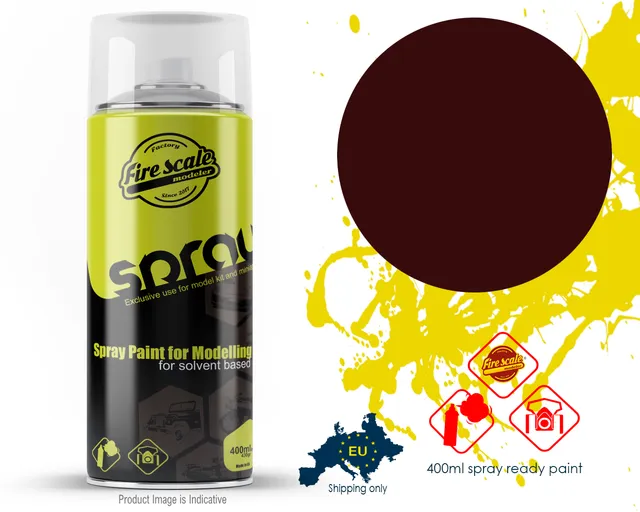 Fire Scale Colors Seal Brown sprej 400 ml matná hnědá
